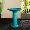 Glitzhome® 21.5" Faux Ceramic Tall Pedestal Birdbath